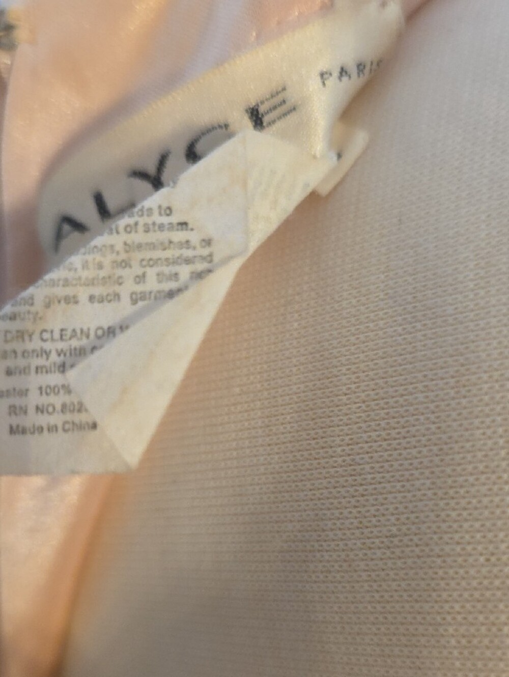 Alyce Paris Blush Pink Beaded Mermaid Prom Dress - Picture 7 of 9